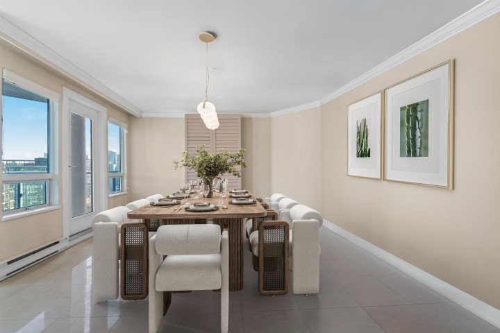 Photo 3 at 2303 - 1415 W Georgia Street, Coal Harbour, Vancouver West