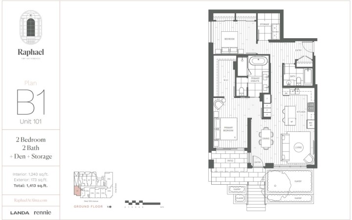 Photo 2 at 101 - 3668 W 10th Avenue, Kitsilano, Vancouver West