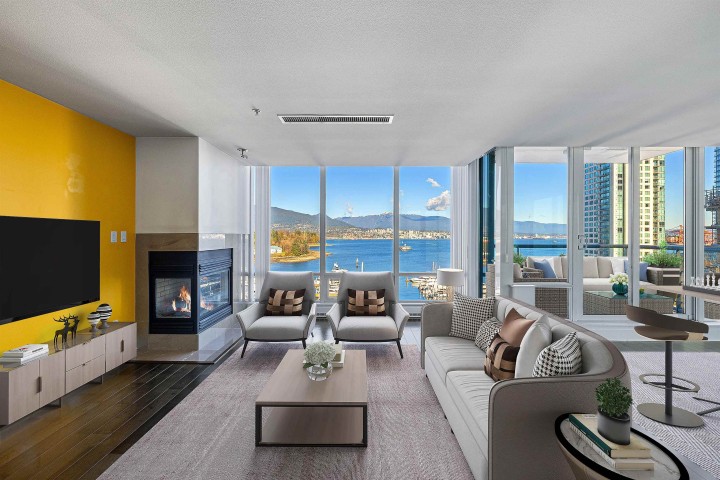 Photo 3 at 1002 - 499 Broughton Street, Coal Harbour, Vancouver West