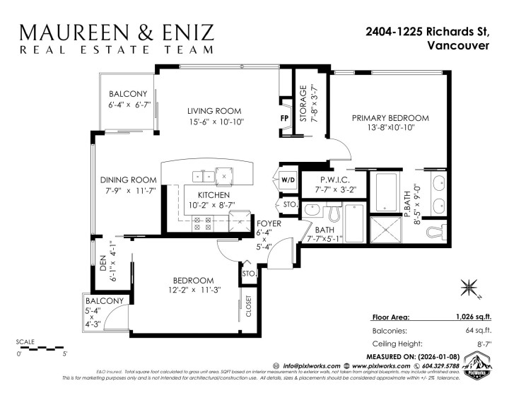 Photo 36 at 2404 - 1225 Richards Street, Downtown VW, Vancouver West