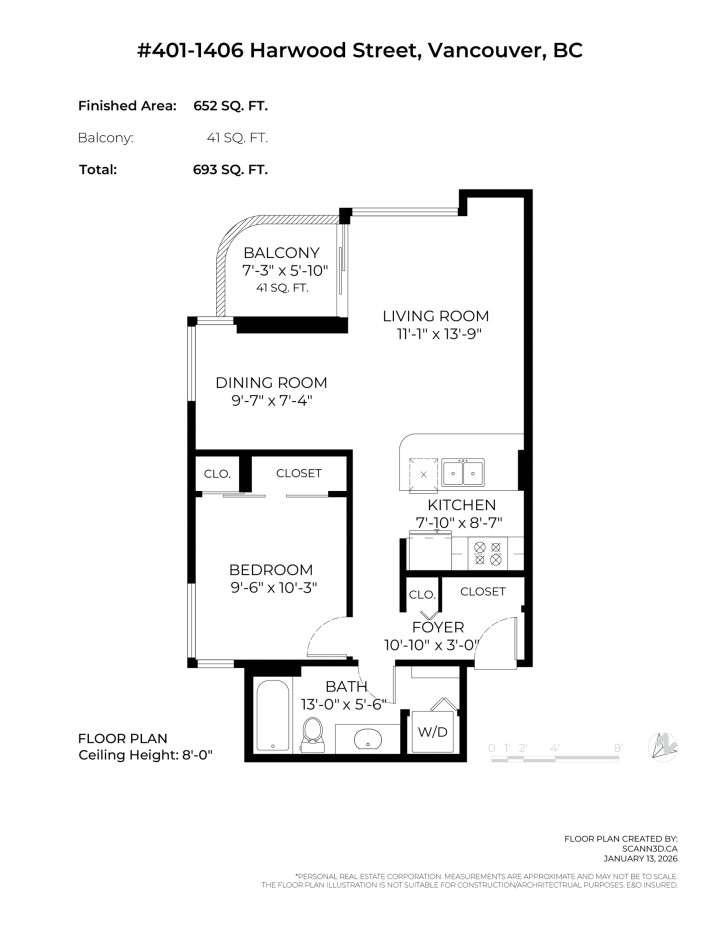 Photo 17 at 401 - 1406 Harwood Street, West End VW, Vancouver West