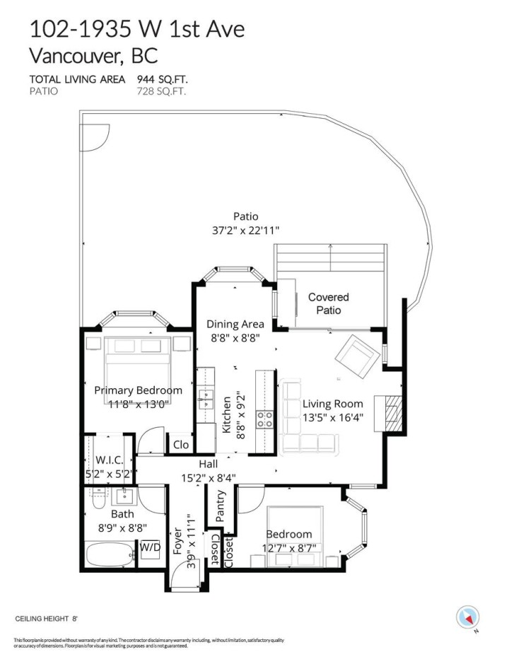Photo 23 at 102 - 1935 W 1st Avenue, Kitsilano, Vancouver West