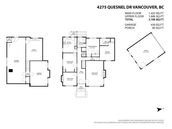 Photo 15 at 4275 Quesnel Drive, MacKenzie Heights, Vancouver West