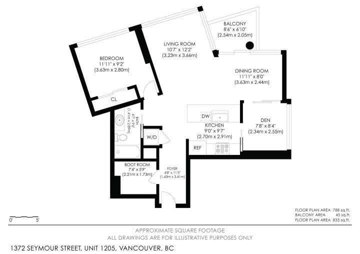 Photo 29 at 1205 - 1372 Seymour Street, Downtown VW, Vancouver West