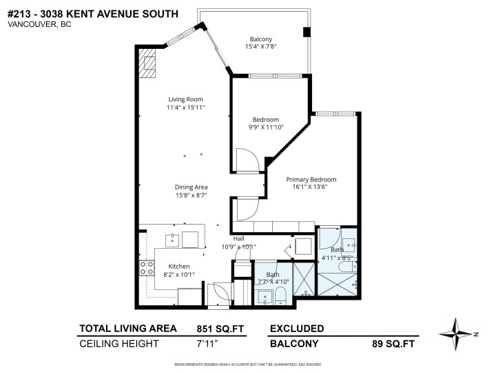 Photo 29 at 213 - 3038 E Kent Avenue South, South Marine, Vancouver East