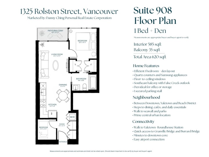 Photo 2 at 908 - 1325 Rolston Street, Downtown VW, Vancouver West