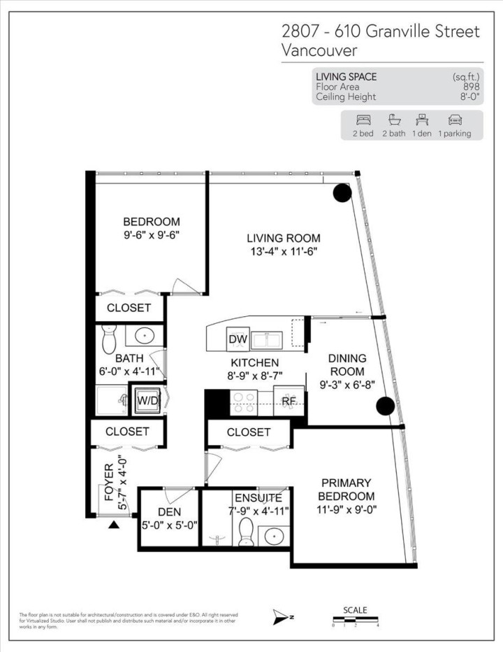 Photo 31 at 2807 - 610 Granville Street, Downtown VW, Vancouver West