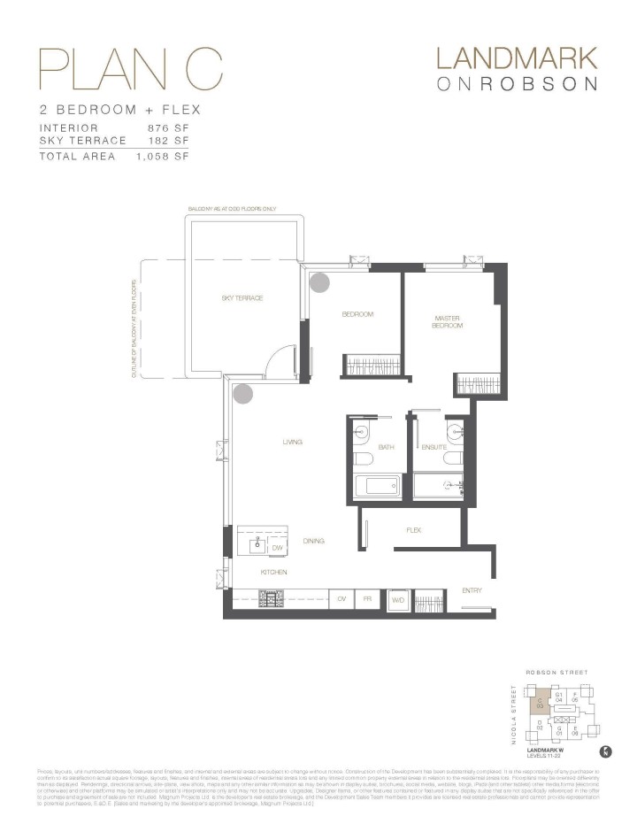 Photo 7 at 1303 - 1408 Robson Street, West End VW, Vancouver West