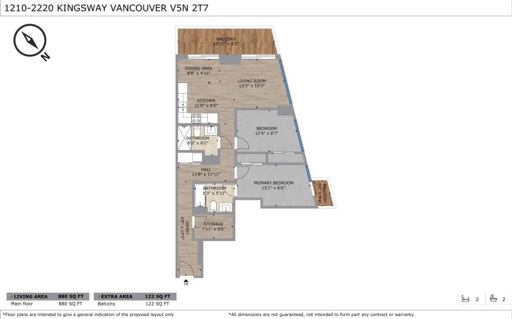 Photo 3 at 1210 - 2220 Kingsway, Victoria VE, Vancouver East