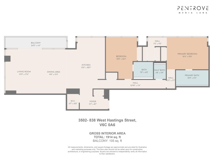 Photo 33 at 3502 - 838 W Hastings Street, Downtown VW, Vancouver West