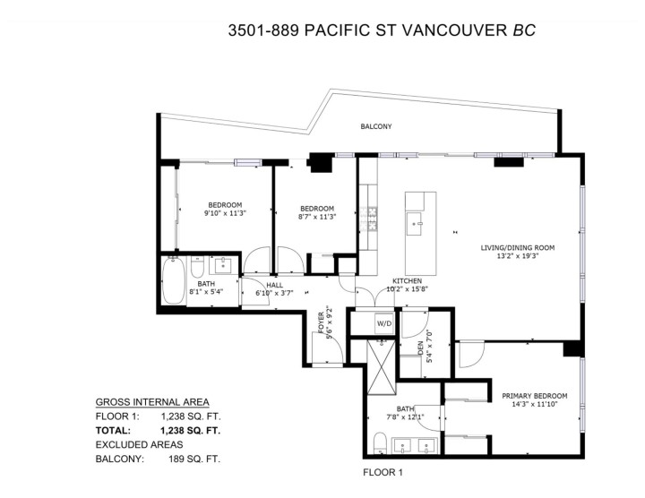 Photo 38 at 3501 - 889 Pacific Street, Downtown VW, Vancouver West