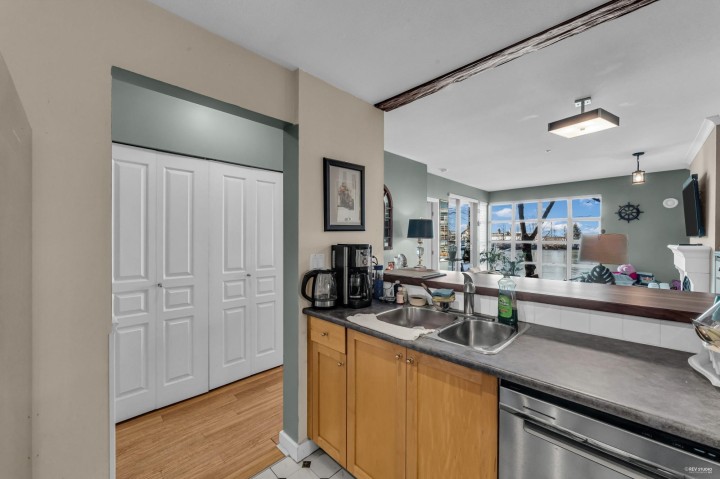 Photo 12 at 208 - 2020 E Kent Avenue South, South Marine, Vancouver East