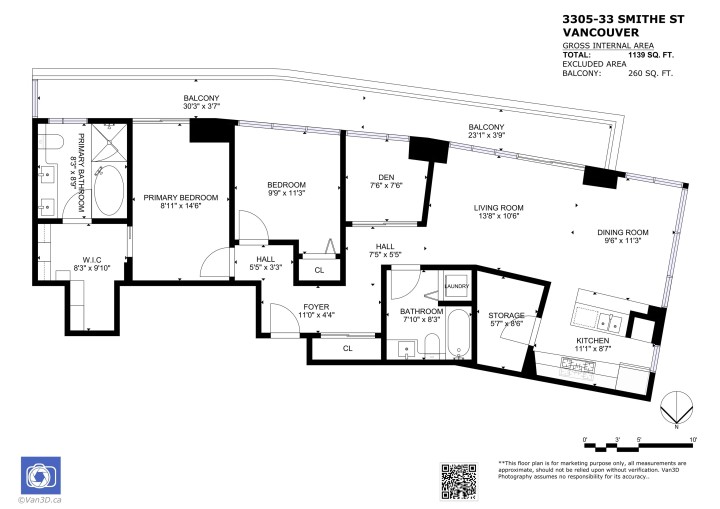 Photo 28 at 3305 - 33 Smithe Street, Yaletown, Vancouver West