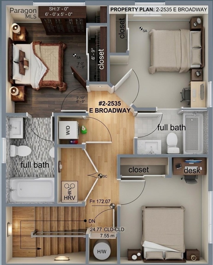 Photo 3 at 2 - 2535 E Broadway Street, Renfrew VE, Vancouver East