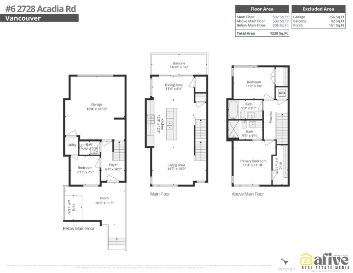 Photo 5 at 6 - 2728 Acadia Road, University VW, Vancouver West
