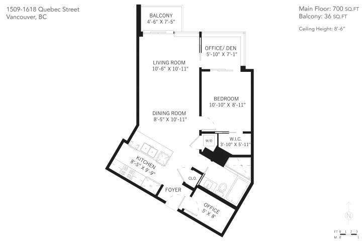 Photo 36 at 1509 - 1618 Quebec Street, Mount Pleasant VE, Vancouver East