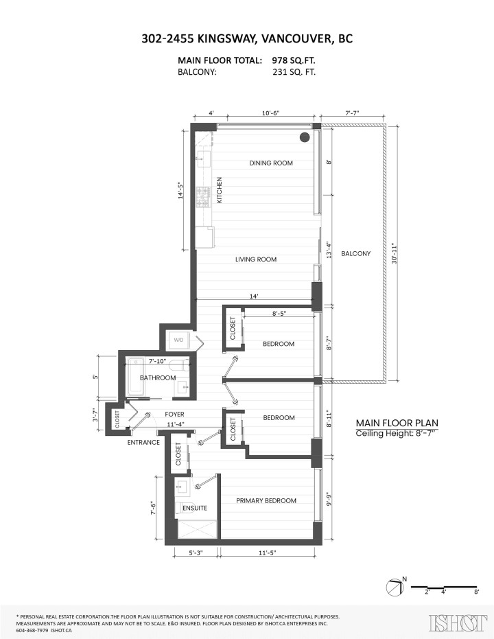 Photo 13 at 302 - 2455 Kingsway, Collingwood VE, Vancouver East