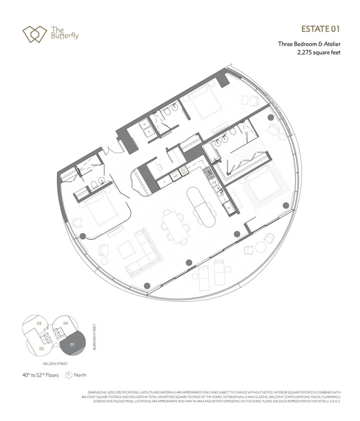 Photo 7 at 4002 - 1033 Nelson Street, West End VW, Vancouver West