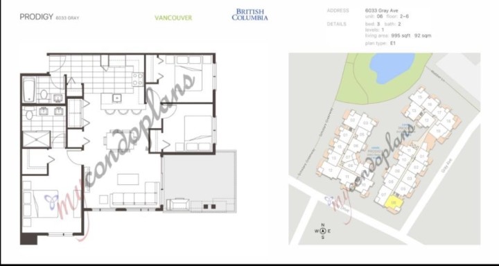 Photo 4 at 506 - 6033 Gray Avenue, University VW, Vancouver West