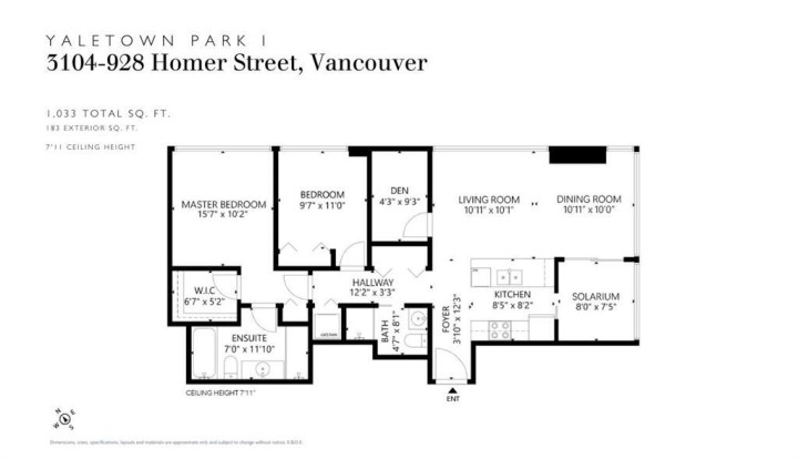Photo 24 at 3104 - 928 Homer Street, Yaletown, Vancouver West