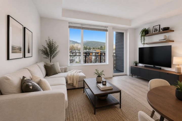 Photo 2 at 414 - 725 Marine Drive, Harbourside, North Vancouver