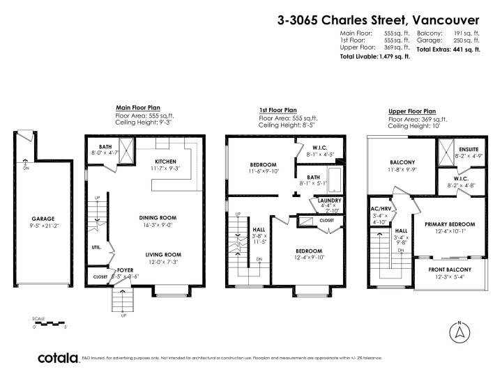 Photo 3 at 3 - 3065 Charles Street, Renfrew VE, Vancouver East