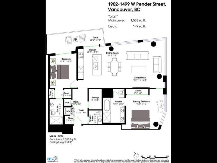 Photo 22 at 1902 - 1499 W Pender Street, Coal Harbour, Vancouver West