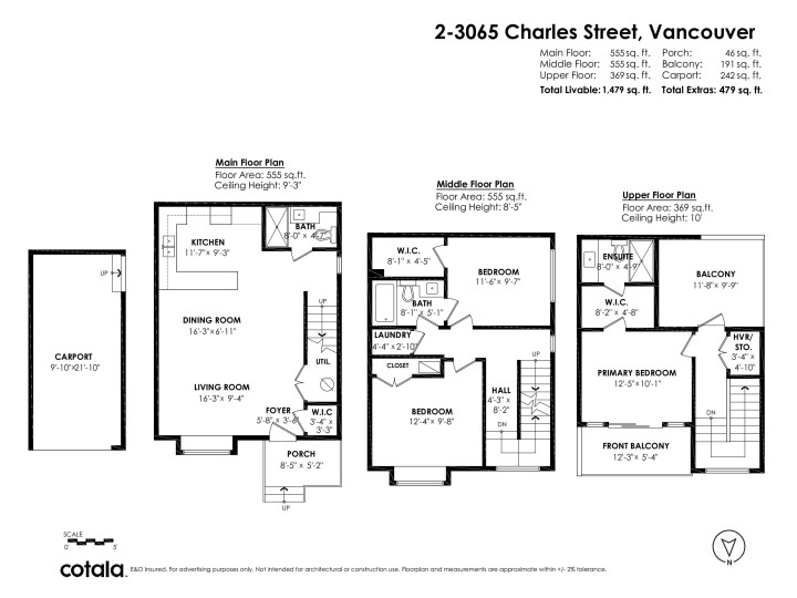 Photo 2 at 2 - 3065 Charles Street, Renfrew VE, Vancouver East