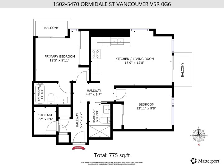 Photo 24 at 1502 - 5470 Ormidale Street, Vancouver East