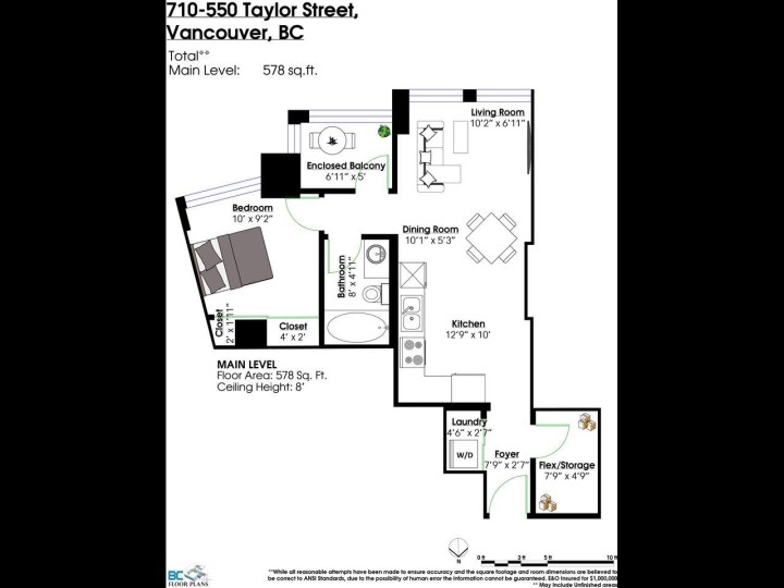 Photo 9 at 710 - 550 Taylor Street, Downtown VW, Vancouver West
