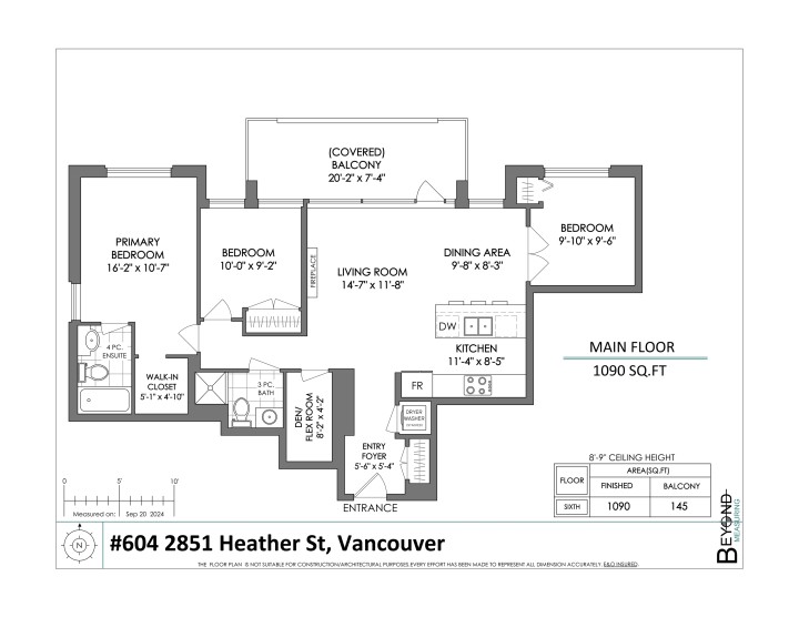 Photo 2 at 604 - 2851 Heather Street, Fairview VW, Vancouver West