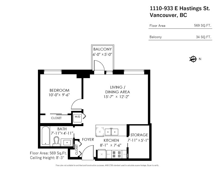 Photo 18 at 1110 - 933 E Hastings Street, Strathcona, Vancouver East