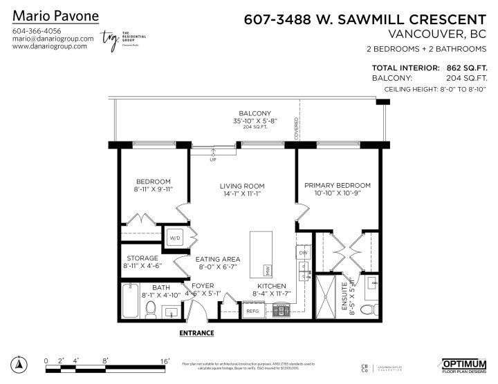 Photo 19 at 607 - 3488 Sawmill Crescent, South Marine, Vancouver East