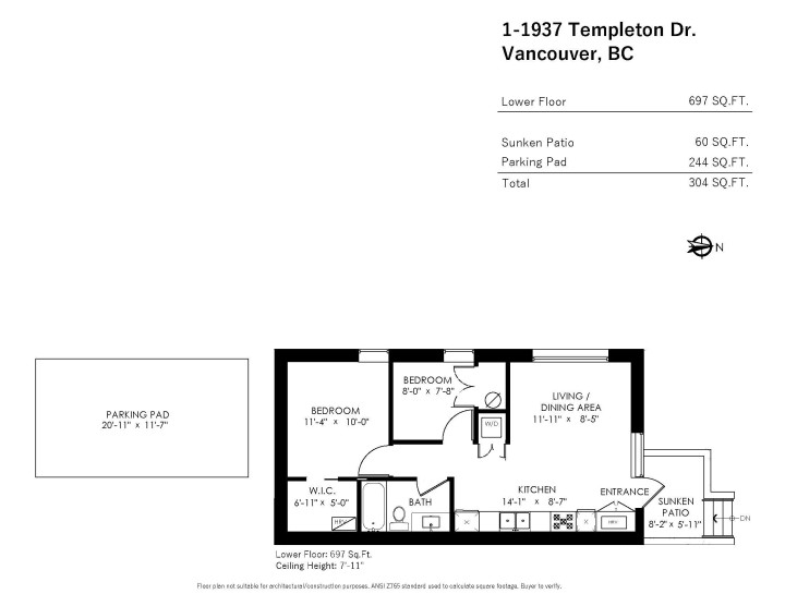 Photo 19 at 1 - 1937 Templeton Drive, Grandview Woodland, Vancouver East