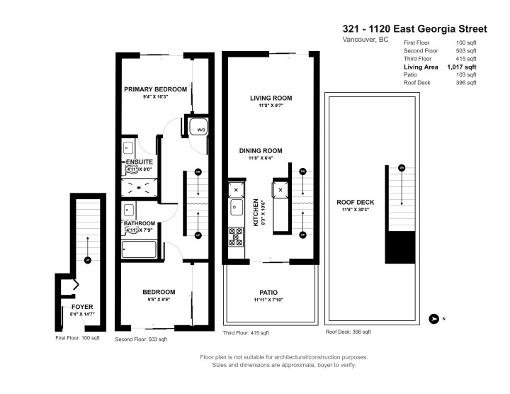 Photo 38 at 321 - 1120 E Georgia Street, Strathcona, Vancouver East