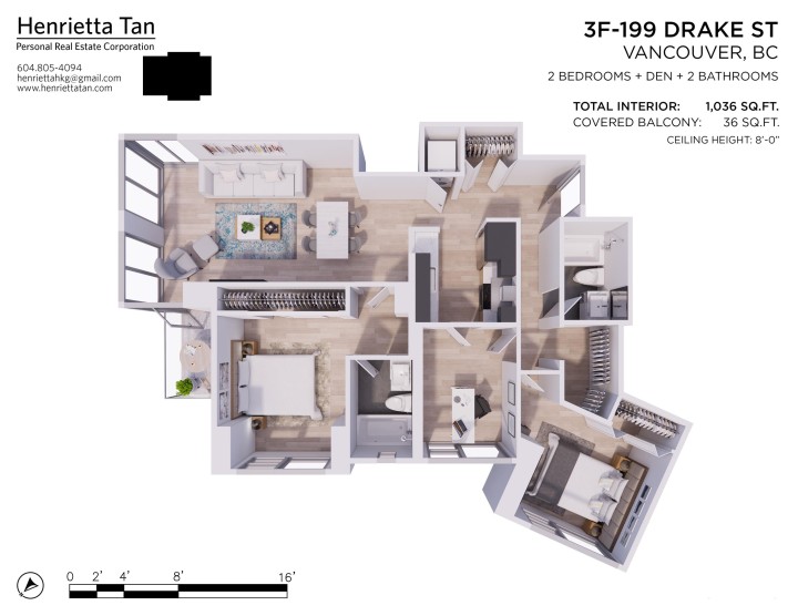 Photo 21 at 3F - 199 Drake Street, Yaletown, Vancouver West