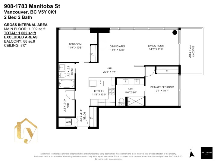 Photo 21 at 908 - 1783 Manitoba Street, False Creek, Vancouver West