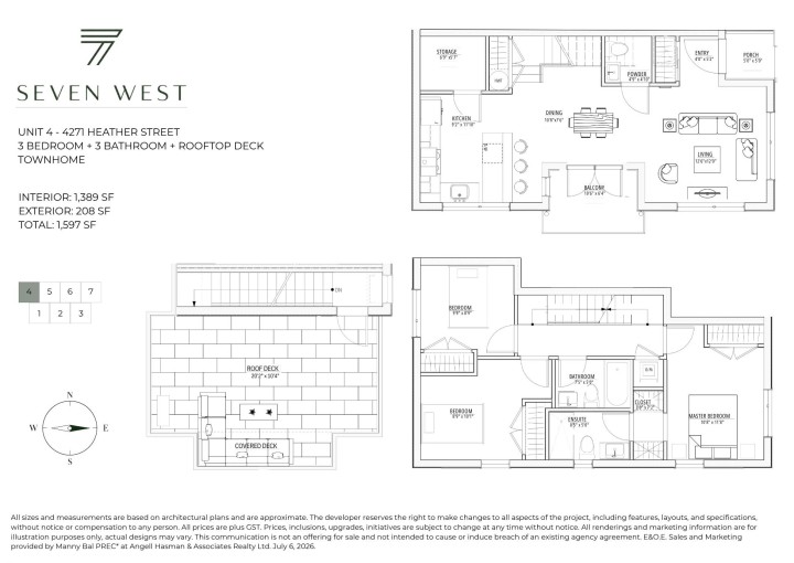 Photo 15 at 4 - 4271 Heather Street, Cambie, Vancouver West