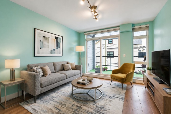 Photo 1 at 201 - 3939 Knight Street, Vancouver East