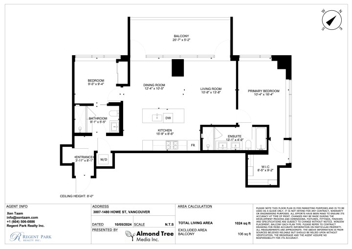 Photo 25 at 3007 - 1480 Howe Street, Yaletown, Vancouver West