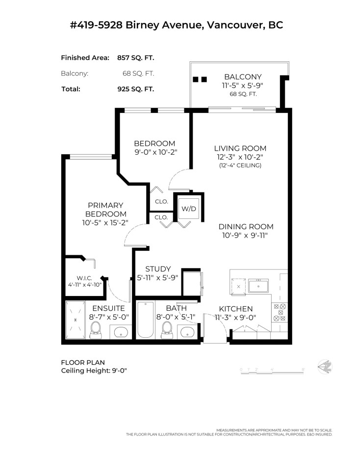 Photo 24 at 419 - 5928 Birney Avenue, University VW, Vancouver West