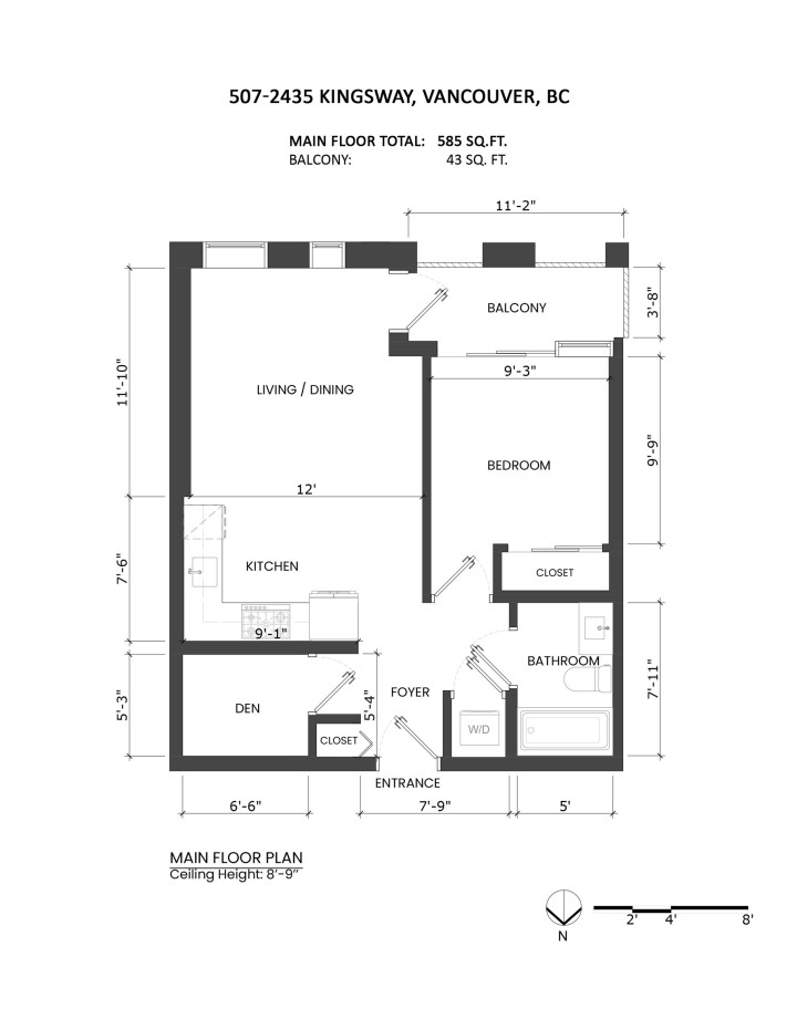 Photo 2 at 507 - 2435 Kingsway, Collingwood VE, Vancouver East