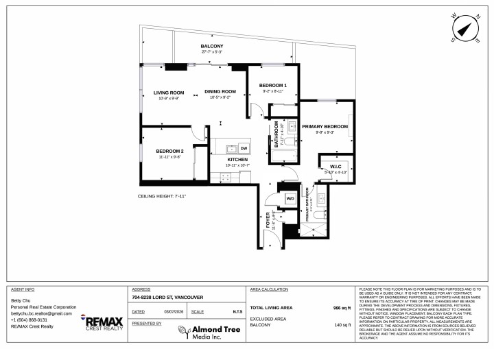 Photo 14 at 704 - 8238 Lord Street, Marpole, Vancouver West