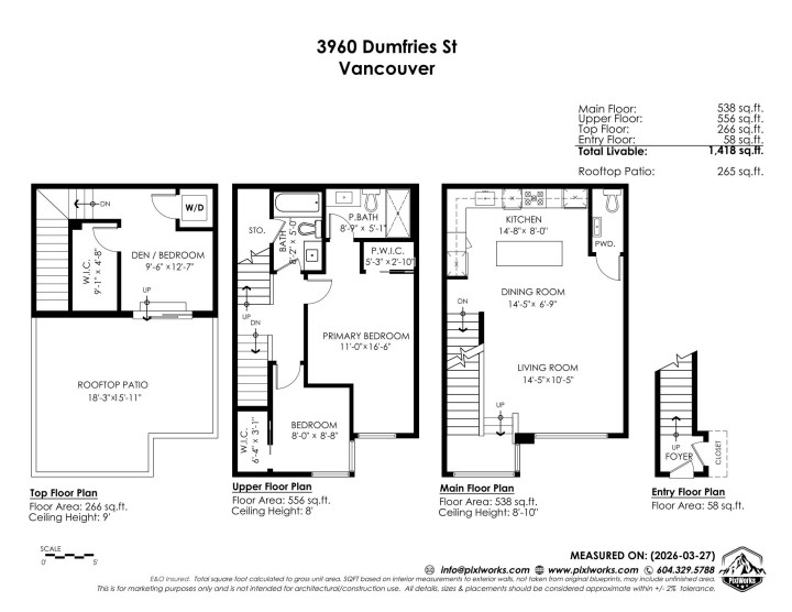Photo 36 at 3960 Dumfries Street, Knight, Vancouver East