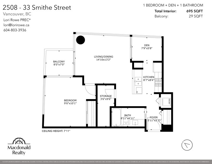 Photo 33 at 2508 - 33 Smithe Street, Yaletown, Vancouver West