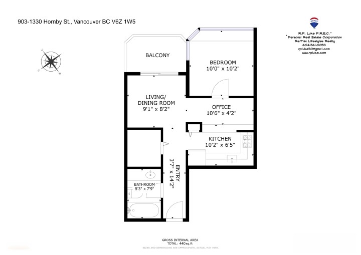 Photo 19 at 903 - 1330 Hornby Street, Downtown VW, Vancouver West