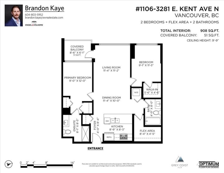 Photo 35 at 1106 - 3281 E Kent Avenue North, South Marine, Vancouver East