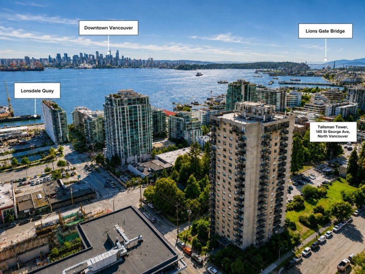 Photo 39 at 1607 - 145 St. Georges Avenue, Lower Lonsdale, North Vancouver