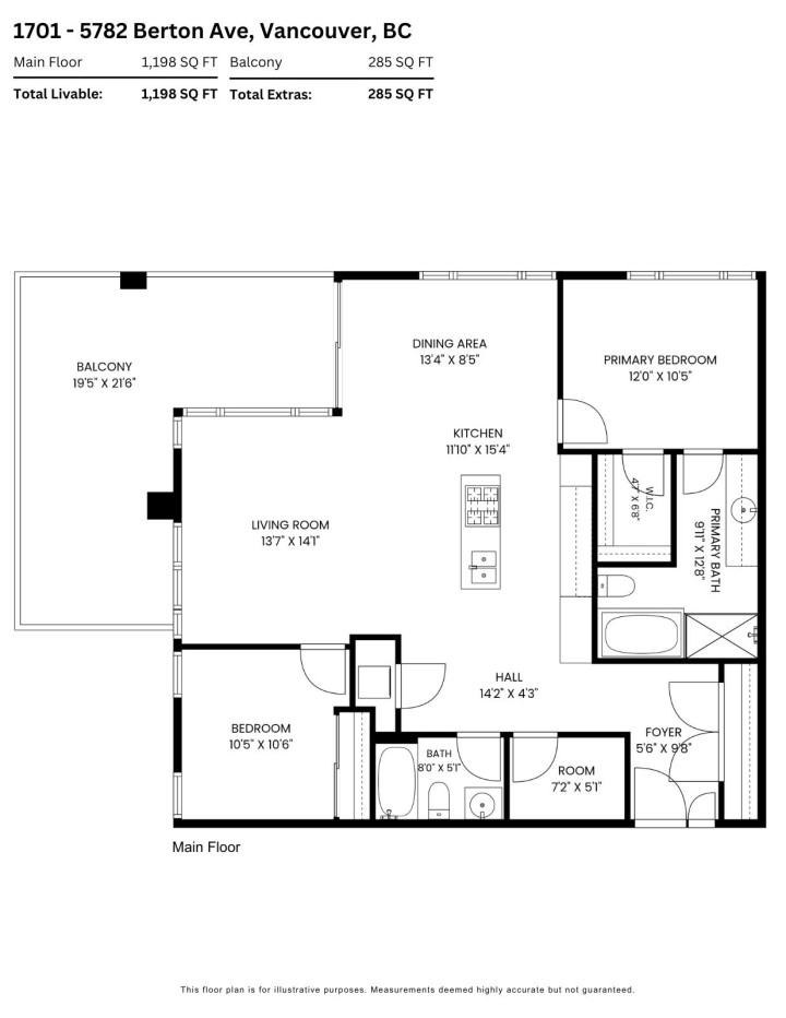 Photo 25 at 1701 - 5782 Berton Avenue, University VW, Vancouver West