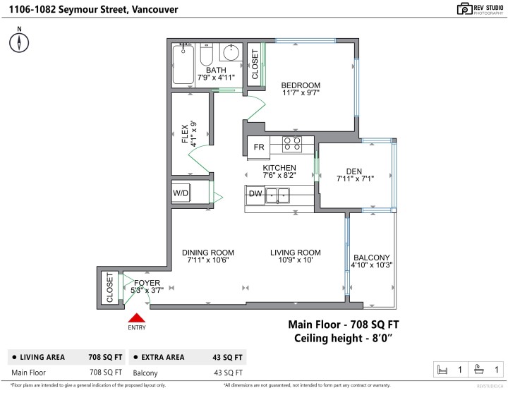 Photo 36 at 1106 - 1082 Seymour Street, Downtown VW, Vancouver West